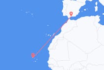 Flights from São Vicente in Cape Verde to Málaga in Spain