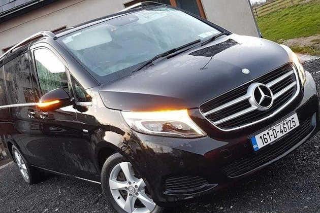 Downings County Donegal til Dublin privat luksusbil MPV-sjåføroverføring