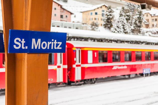 Bernina Express e St. Moritz Tour privato da Milano in auto