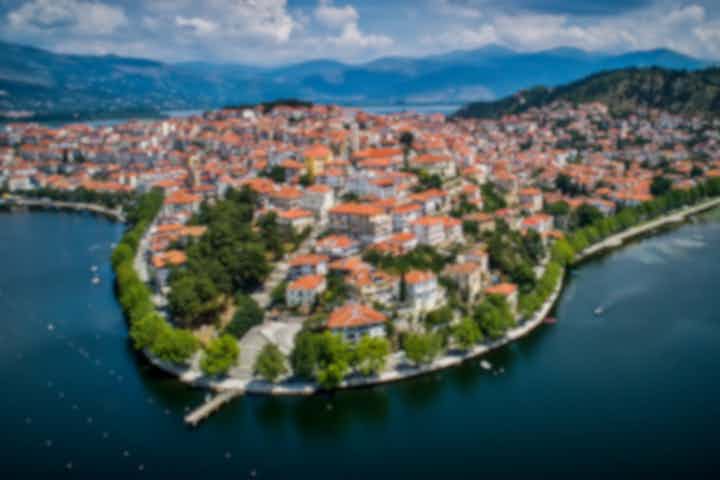 Vols depuis la ville d'Aktaou vers la ville de Kastoria