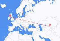 Flyg från Türkistan, Kazakstan till Belfast, Nordirland