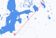 Flights from Petrozavodsk, Russia to Szymany, Szczytno County, Poland