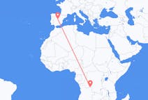 Flyg från Dundo, Angola till Madrid, Spanien