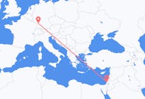 Flights from Tel Aviv in Israel to Karlsruhe in Germany
