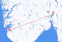 Flyreiser fra Stavanger, Norge til Oslo, Norge