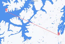Flüge von der Stadt Lakselv in die Stadt Hasvik