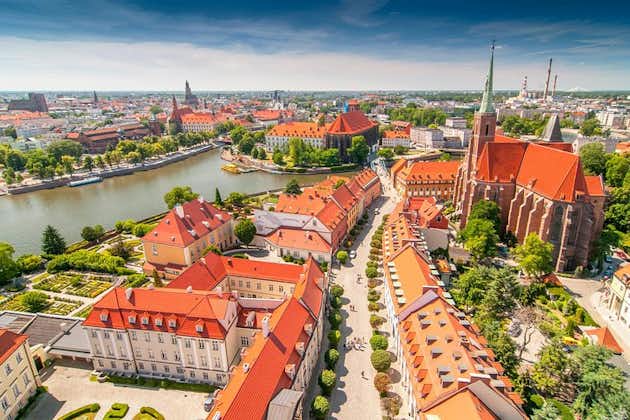Wroclawin vanhankaupungin opastettu kävelykierros