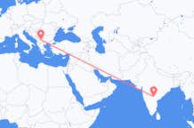 Flights from Hyderabad to Skopje