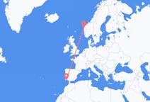 Flyg från Faro District, Portugal till Florø, Norge