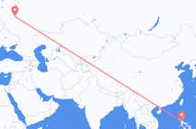 Flyrejser fra Manila, Filippinerne til Moskva, Rusland