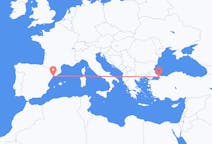 Vols de Reus, Espagne pour Istanbul, Turquie