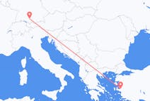Flyreiser fra Memmingen, til Izmir