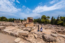 Visite du palais de Knossos et de la ville d'Héraklion
