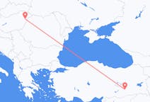 เที่ยวบิน จาก แดแบร็ตแซ็น, ฮังการี ถึงดิยาร์บากีร์, ตุรกี