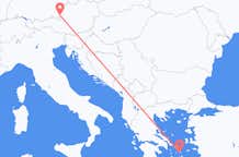 Flyg från Mykonos till Salzburg