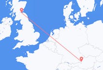 Flights from Salzburg, Austria to Edinburgh, the United Kingdom