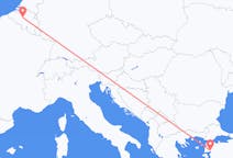 出发地 土耳其出发地 埃德雷米特目的地 比利时布鲁塞尔的航班