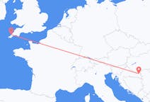 Flights from Osijek, Croatia to Newquay, the United Kingdom