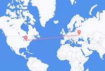 Flights from Detroit, the United States to Kyiv, Ukraine