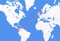 Flights from Guayaquil, Ecuador to Stavanger, Norway