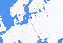 Flyg från Odessa till Sundsvall