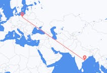 Flights from Visakhapatnam, India to Bydgoszcz, Poland