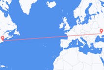 Flyreiser fra Boston, USA til Zaporizhia, Ukraina