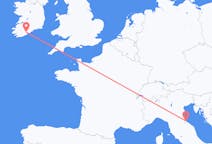 Vols de Rimini, Italie à Liège, Irlande