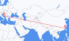 Flyg från Fuzhou till Brač