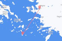 Flights from Izmir to Santorini