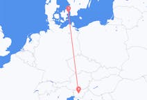 Flights from Copenhagen, Denmark to Ljubljana, Slovenia