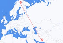 Flyrejser fra Turbat, Pakistan til Kittilä, Finland