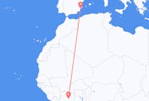 Flights from Bouaké to Alicante