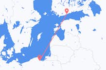 Loty z Helsinki, Finlandia do Gdańska, Polska