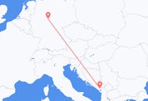 Flyg från Podgorica, Montenegro till Kassel, Tyskland