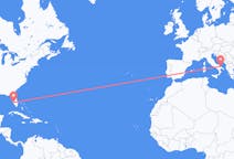 Flyrejser fra Punta Gorda, USA til Bari, Italien