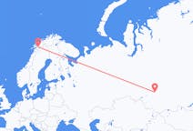 Flights from Tomsk, Russia to Narvik, Norway