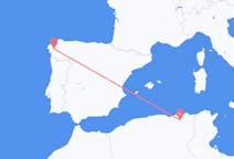 出发地 阿尔及利亚出发地 君士坦丁目的地 西班牙圣地亚哥 － 德孔波斯特拉的航班