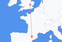Flyg från Lleida till London
