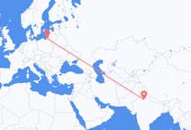 Flights from New Delhi, India to Kaliningrad, Russia