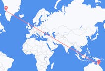 出发地 澳大利亚出发地 凱恩斯目的地 格陵兰伊卢利萨特的航班