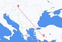 Flights from Isparta, Turkey to Budapest, Hungary