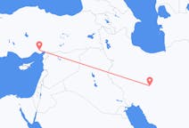 Flyg från Esfahan till Adana