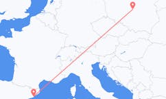 Flights from Barcelona, Spain to Łódź, Poland