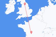 Flyg från Leeds, England till Limoges, Frankrike