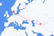 Flights from Qarshi, Uzbekistan to Aarhus, Denmark