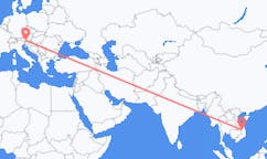 Flights from Pleiku, Vietnam to Klagenfurt, Austria