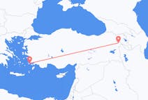 Flights from Kos, Greece to Iğdır, Turkey