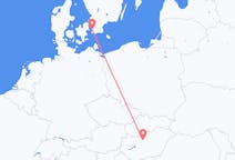 Vluchten van Boedapest, Hongarije naar Malmö, Zweden
