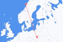 Fly fra Brønnøysund til Rzeszów